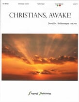Christians, Awake! Handbell sheet music cover